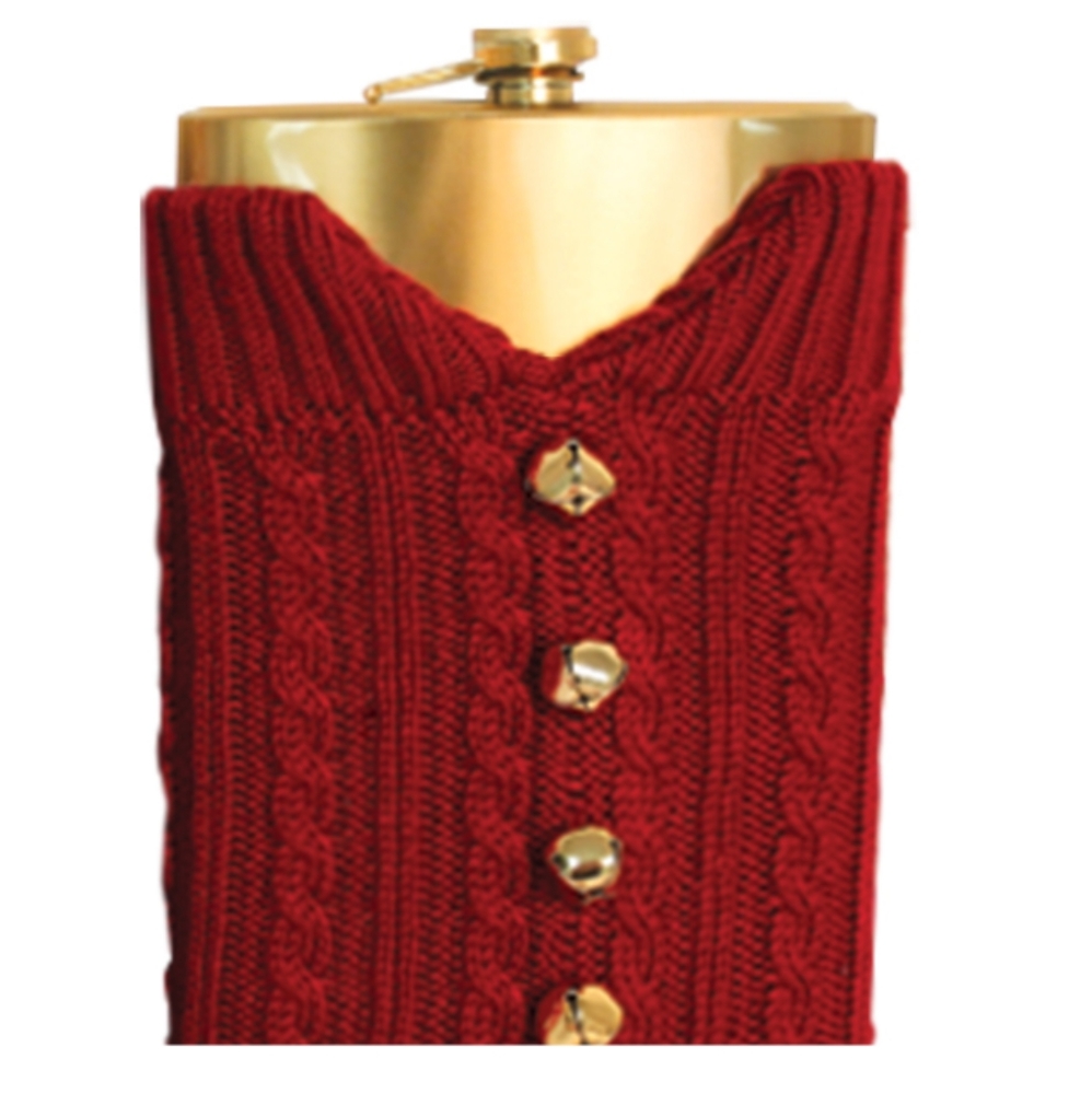 NEW Wild Eye Designs Flask with Sweater Accent